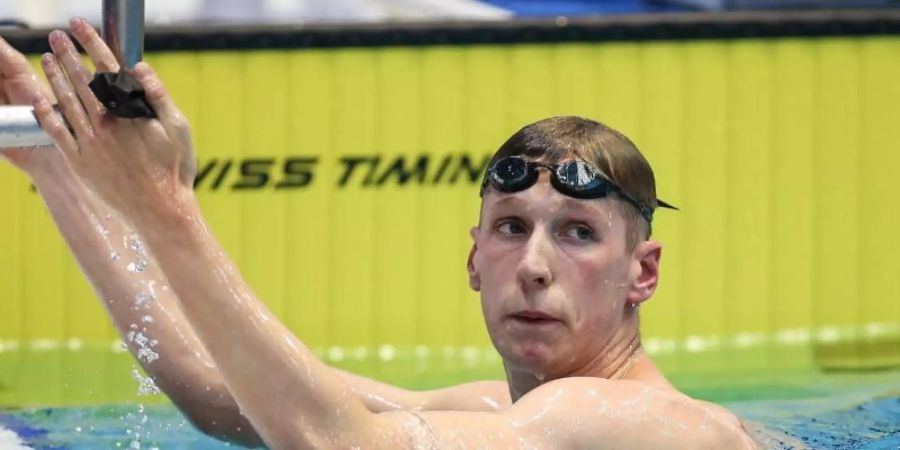 Hat Olympia in Tokio fest im Blick: Schwimmer Florian Wellbrock. Foto: Andreas Gora/dpa