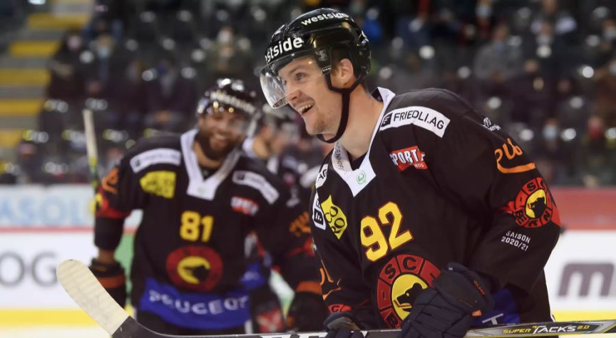 Mit Gaëtan Haas bereitet sich zudem nur ein NHL-Söldner beim SCB auf die Saison in Nordamerika vor.