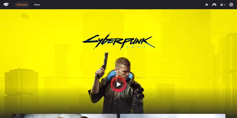 Cyberpunk 2077 Stadia