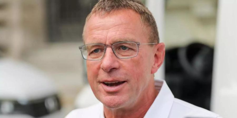 Ralf Rangnick will sich nicht an Spekulationen um eine mögliche Rolle bei Hertha BSC beteiligen. Foto: Jan Woitas/dpa-Zentralbild/dpa