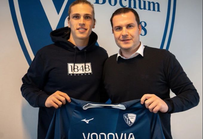 Noah Loosli wechselte im vergangenen Sommer von GC zu Bochum. Noah Loosli
