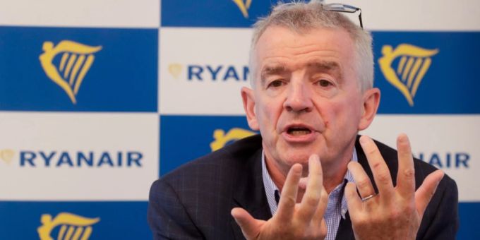 Ryanair-Chef Michael O'Leary forderte zuletzt ein Alkohol-Limit an Flughäfen. Ryanair