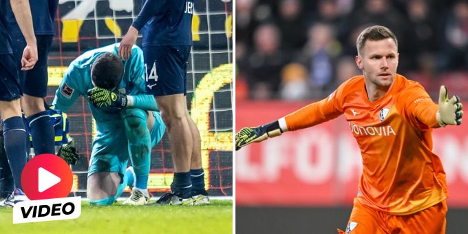 Er hält die Null - Fans feiern Bochum-Goalie nach Feuerzeug-Skandal