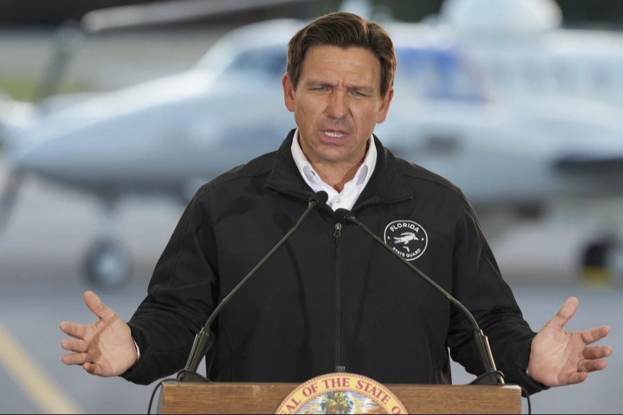 Florida-Gouverneur Ron DeSantis sagt deutlich, dass Personen mit solchen Vorwürfen nicht willkommen seien.