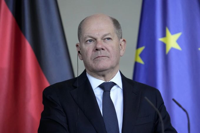 Deutschlands Bundeskanzler Olaf Scholz wird von Elon Musk kritisiert. (Archivbild) Elon Musk