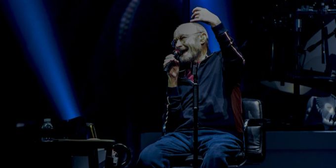 Phil Collins musste sich mittlerweile von der Bühne verabschieden. (Archivbild) Phil Collins