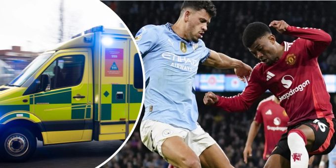 Todesfall im Stadion - Zuschauer stirbt beim Manchester-Derby