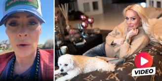 «Asi-Alte» - Velofahrer attackiert Cora Schumacher und tritt ihren Hund «Asi-Alte» - Velofahrer attackiert Cora Schumacher und tritt ihren Hund