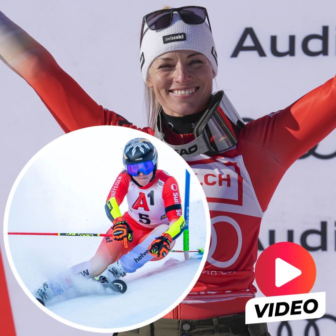 Lara Gut-Behrami Riesenslalom