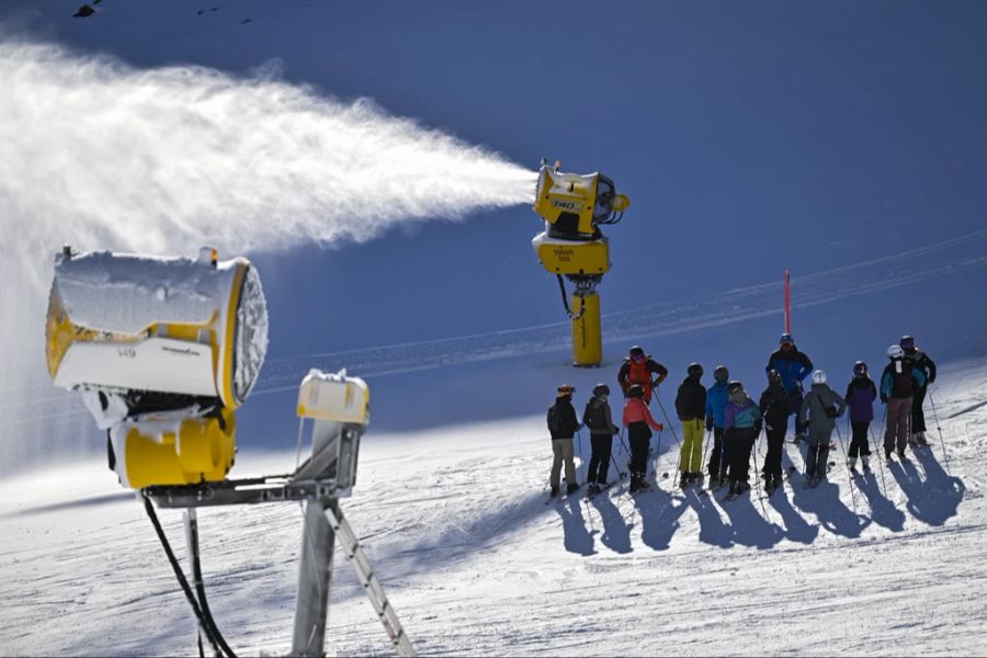 Der obere Teil von Lagalb kann aufgrund des starken Permafrostes nicht künstlich beschneit werden. (Symbolbild)