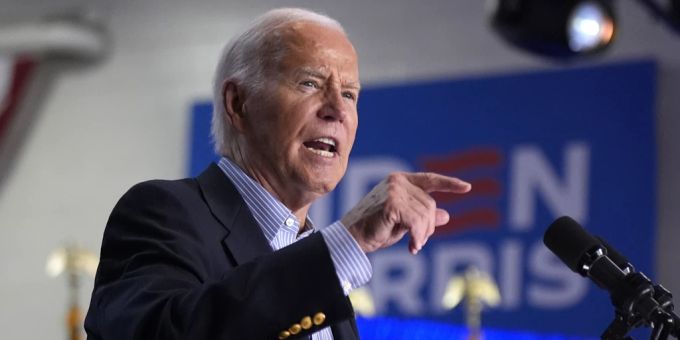 Geht auf Angriff - Biden: «Bleibe im Rennen und werde Trump schlagen»