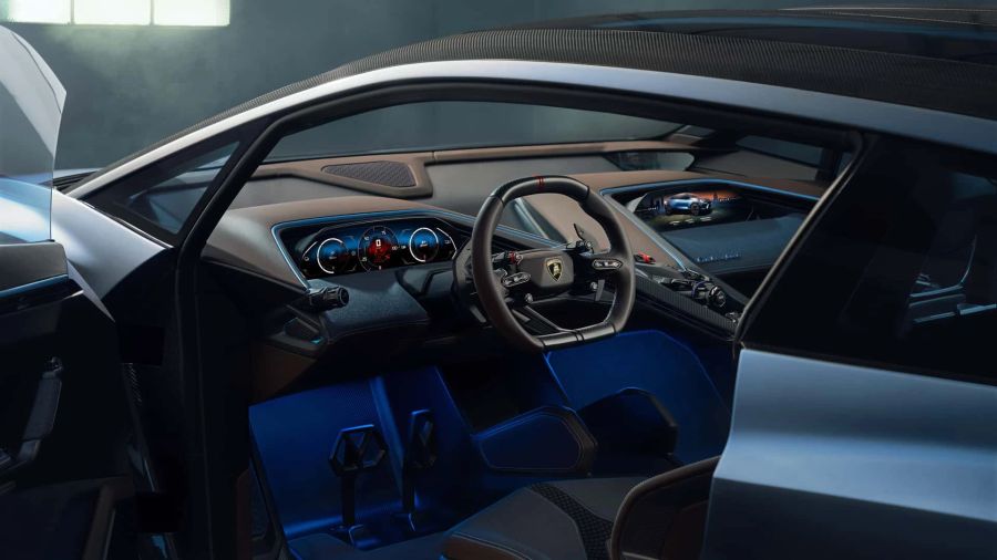 2024 Lamborghini Lanzador Concept, Cockpit