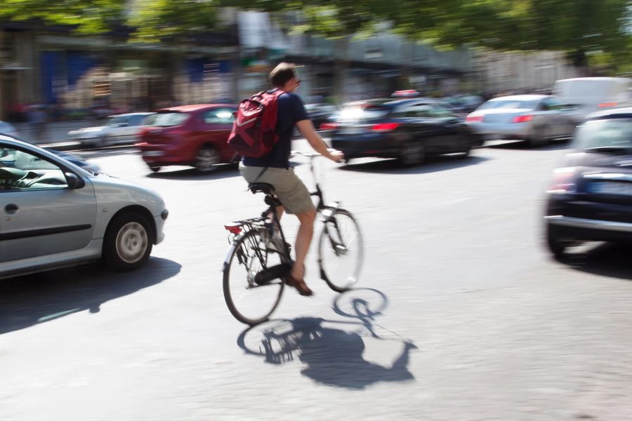 Radfahrer, Verkehr