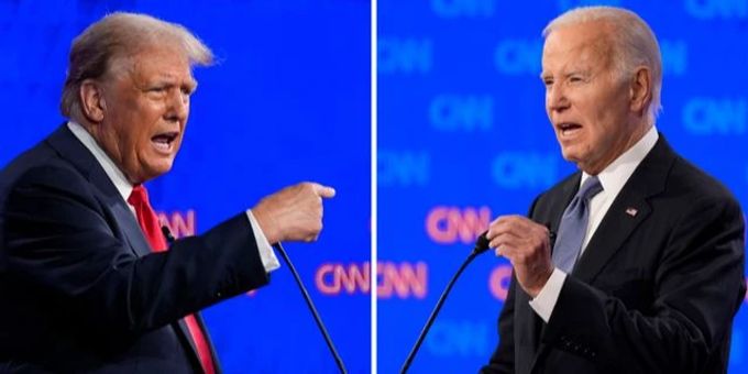 Biden nannte seinen desaströsen Auftritt im TV-Duell Ende Juni gegen den republikanischen Herausforderer einen «fürchterlichen Abend», den er selten erlebt habe. joe biden donald trump