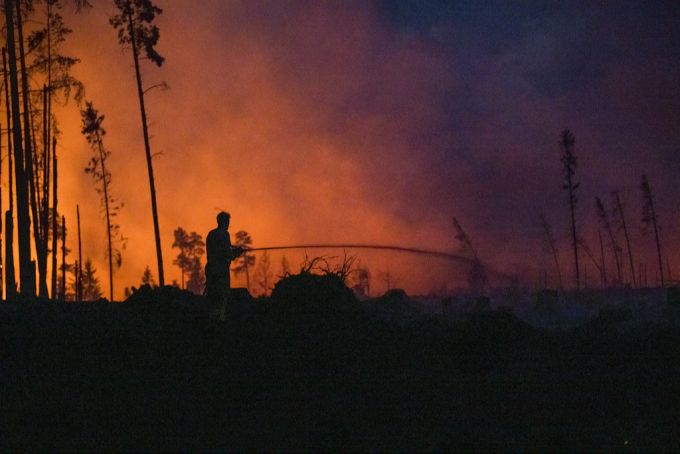 Die Hitze in Europa begünstigt auch verheerende Waldbrände. hitze europa