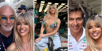 Bei Miami-GP - «Miss Kroatien» umgarnt Briatore – und Mercedes-Wolff Bei Miami-GP - «Miss Kroatien» umgarnt Briatore – und Mercedes-Wolff