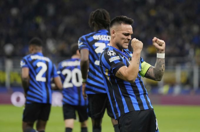 Der Mann der ersten Halbzeit: Lautaro Martínez schiesst das 1:0 und holt den Penalty vor dem 2:0 heraus. Champions League