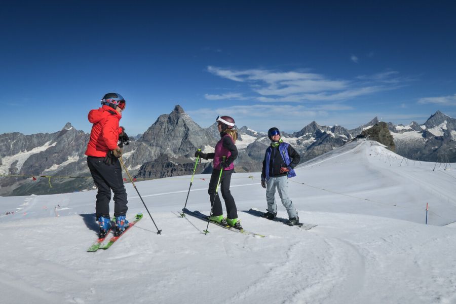 Berge Ski Skifahrer Piste