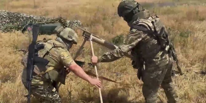 Russische Soldaten