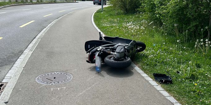 Münchwilen TG: Motorradfahrer verletzt. Münchwilen TG
