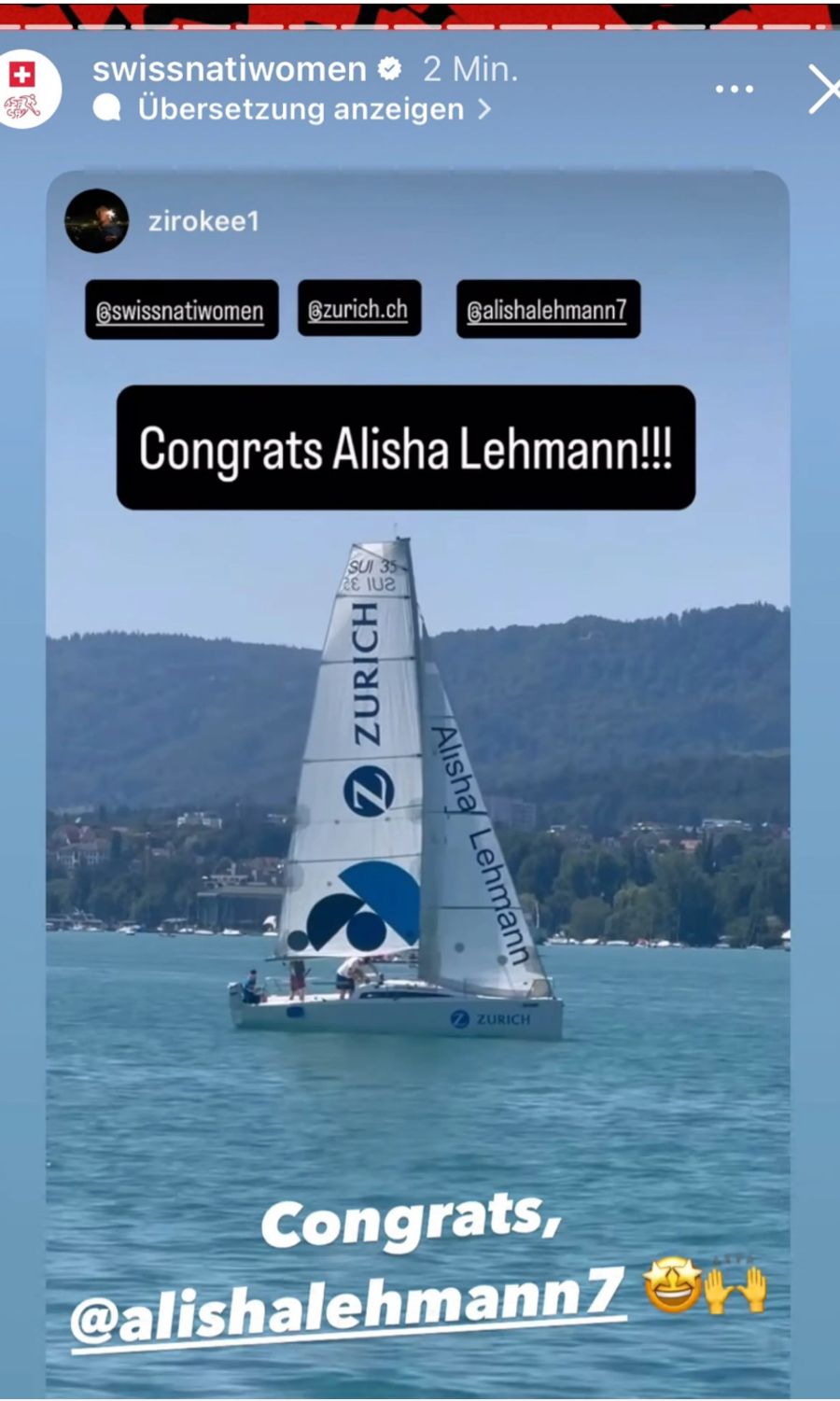 Auch der Name von Alisha Lehmann ist nun fix. Damit stehen nun 17 Spielerinnen des 23er Kaders fest.