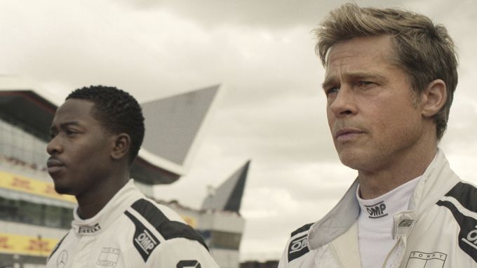 Brad Pitt in seinem neuen Film "F1 the Movie". brad pitt