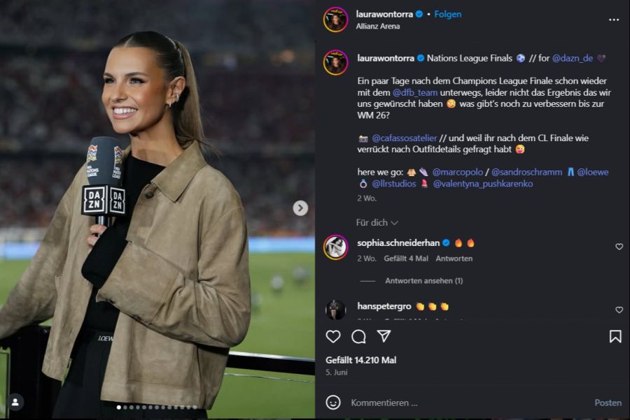 DAZN Laura Wontorra
