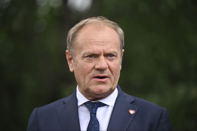 Dier amtierende Regierungschef Polens Donald Tusk stellt die Vertrauensfrage. tusk