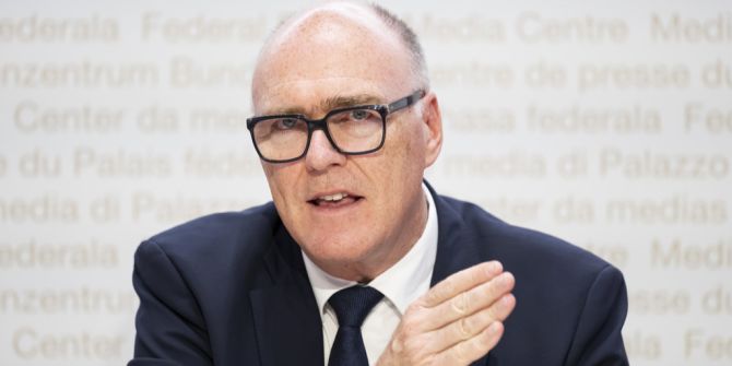 Bundesrat Martin Pfister