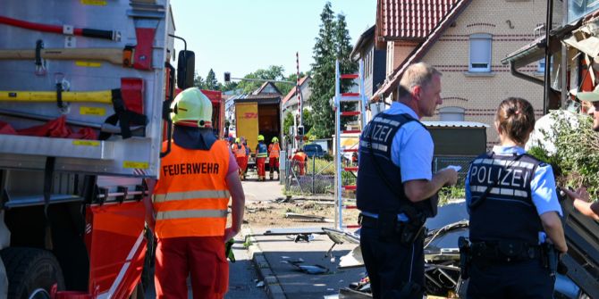 Lastwagen verletzt