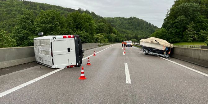 Unfall auf A2.