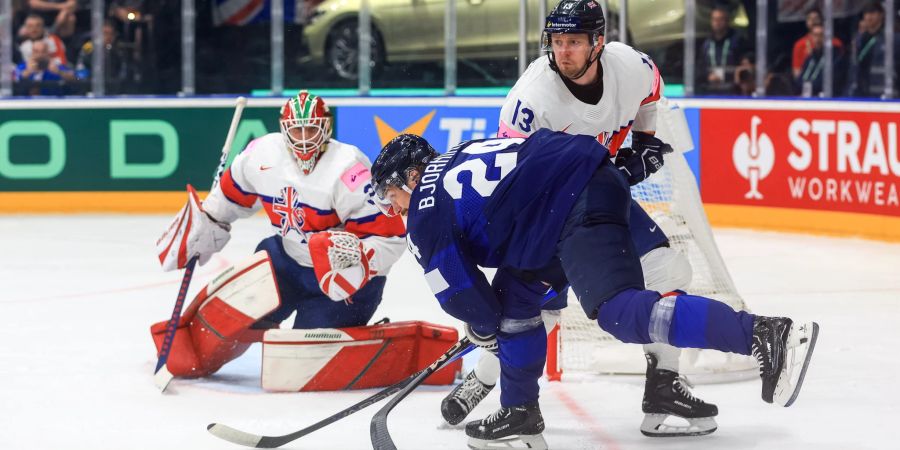 Finnland Grossbritannien Eishockey-WM Prag