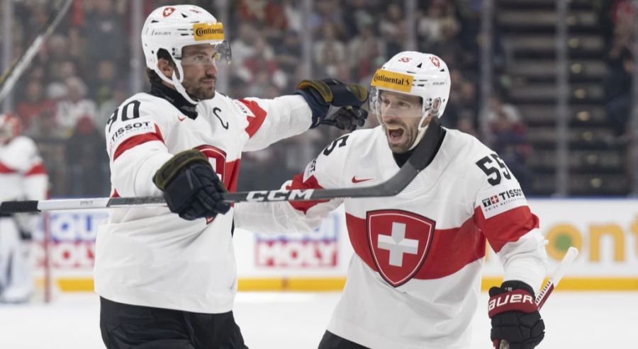 Nach drei Spielen steht die Schweizer Nati an der Eishockey-WM bei drei Siegen.