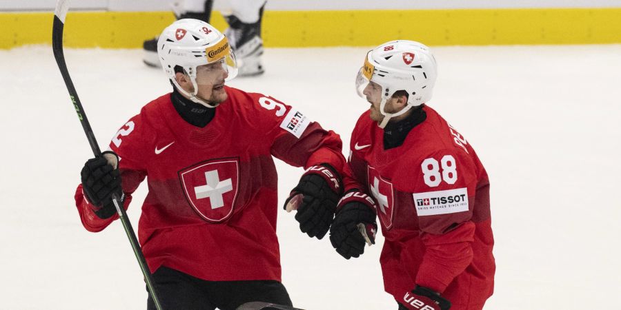 Schweiz Deutschland Eishockey-WM