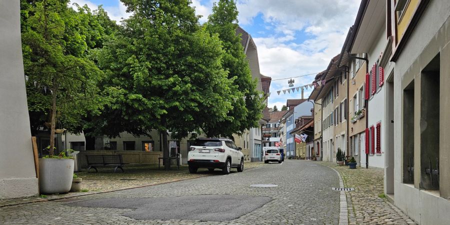 Pfistergasse in Zofingen.