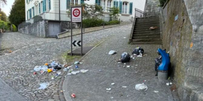 Lenzburg Abfall