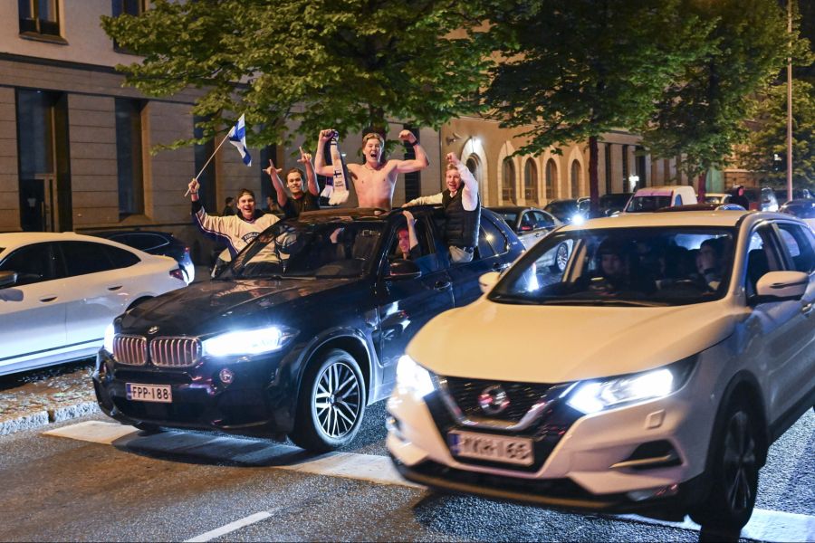 In Helsinki dürfen die Fans feiern.