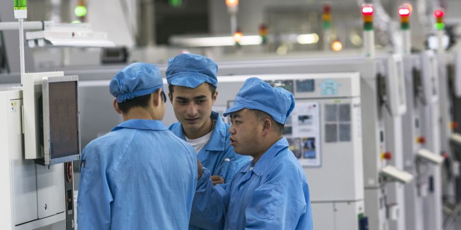 Industriemitarbeiter China