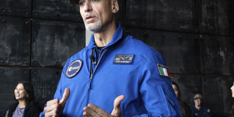 Er fliegt mit in «Artemis 3»: der italienische Astronaut Luca Parmitano. (Archivbild)