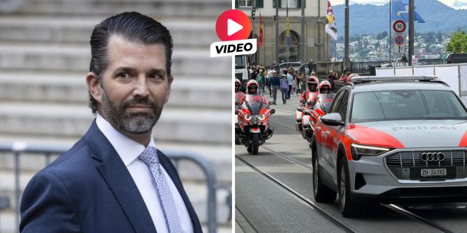 Trump Jr. Polizei Zürich