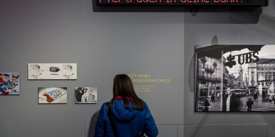Ist das Vertrauen in die Banken verloren? Eine Ausstellung im Landesmuseum in Zürich beschäftigt sich mit dem Bankenland Schweiz.