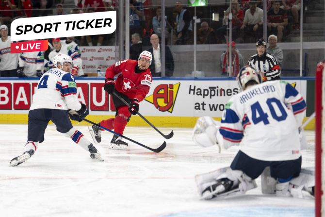 Schweiz Norwegen Halbfinal Eishockey-WM