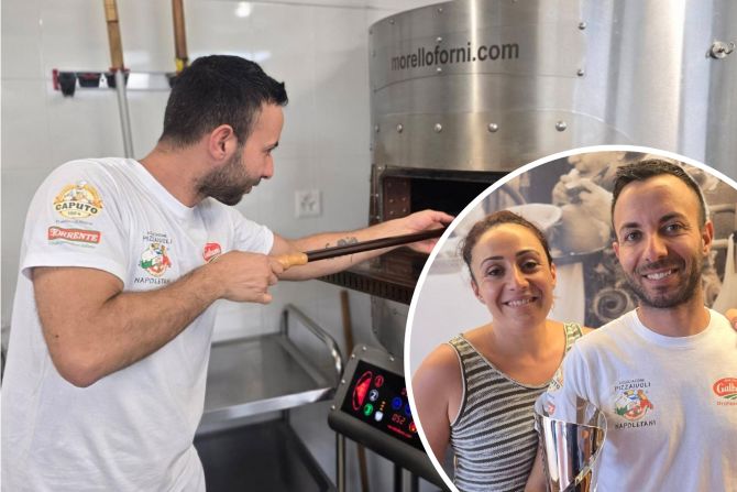 Alessandro Carangelo wurde 2023 Pizza-Europameister und durfte Anfang Juni mit der Schweizer Delegation an die WM reisen.