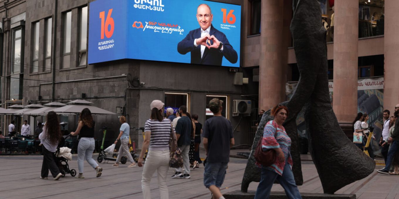 Wahl in Armenien als Zerreissprobe zwischen Ost und West