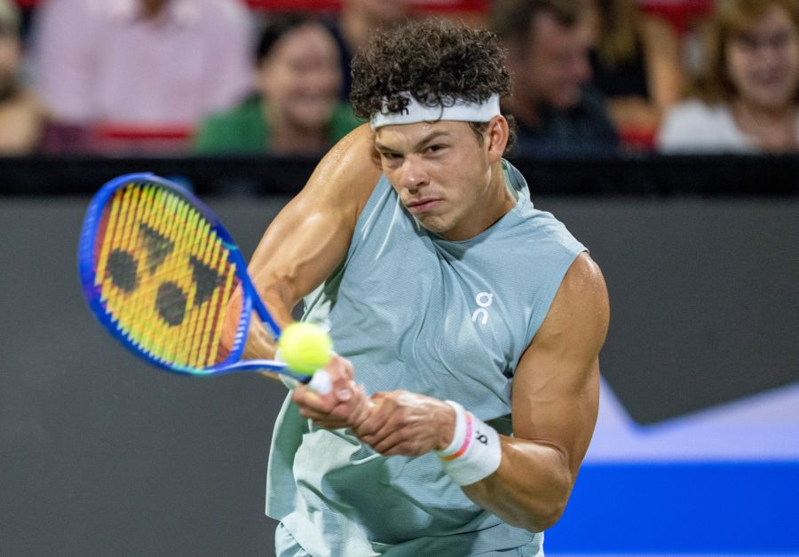 Ben Shelton aus den USA gilt als einer der beliebtesten Spieler auf der Tour.