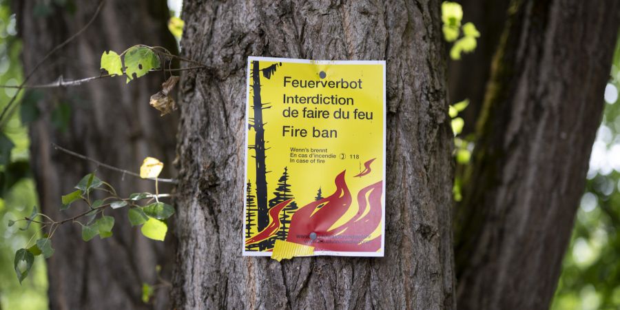 Waldbrandgefahr Feuerverbot