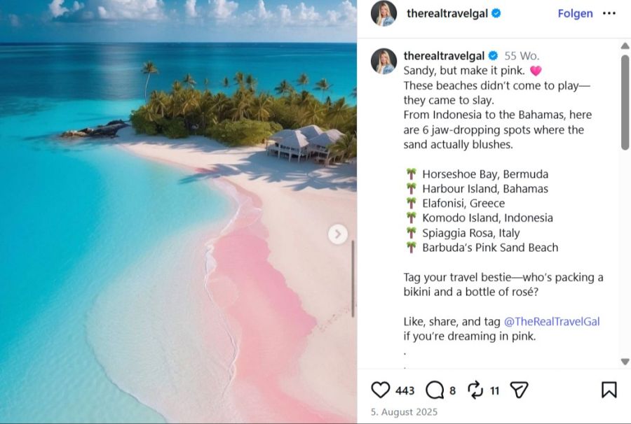 Pink Sand Beach (Bahamas)