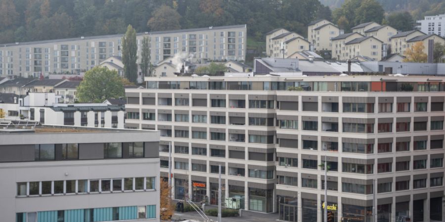 Im Kanton Luzern entwickelt sich das Angebot an Wohnungen und Büros gegenläufig. (Archivaufnahme)