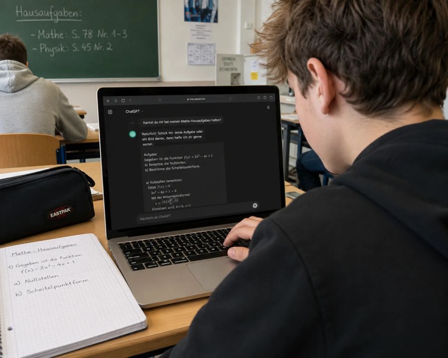ChatGPT wird von den meisten Lernenden genutzt.