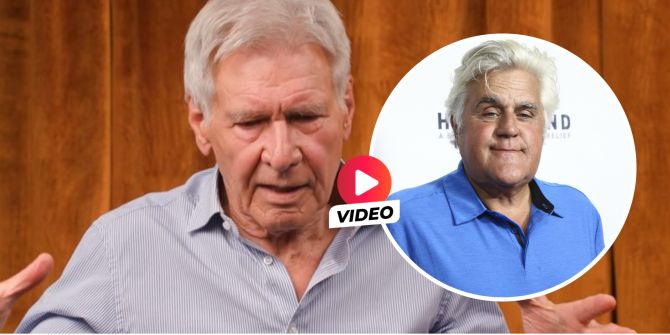 Harrison Ford und Jay Leno
